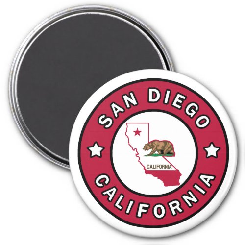 San Diego California Magnet