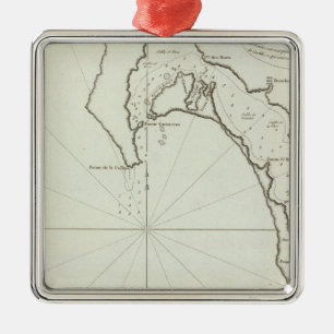 San Diego, California Metal Ornament