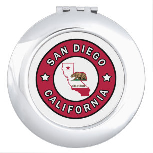 San Diego California Mirror For Makeup