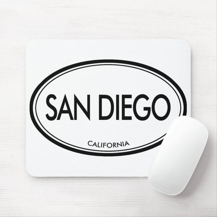 San Diego, California Mousepad