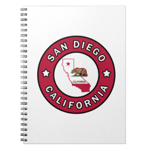 San Diego California Notebook