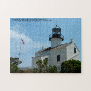 San Diego California Old Point Loma Lighthouse Jigsaw Puzzle