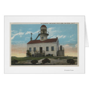 San Diego, California - Old Spanish Lighthouse Cards