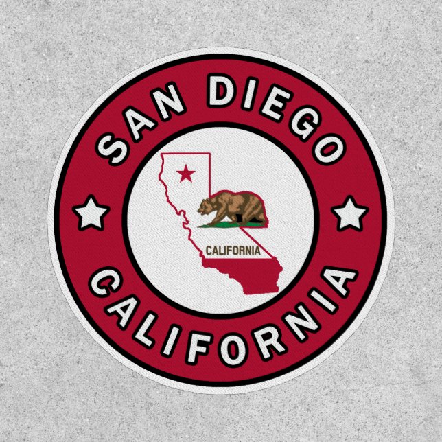 San Diego California Patch (Front)