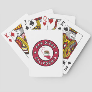 San Diego California Poker Cards