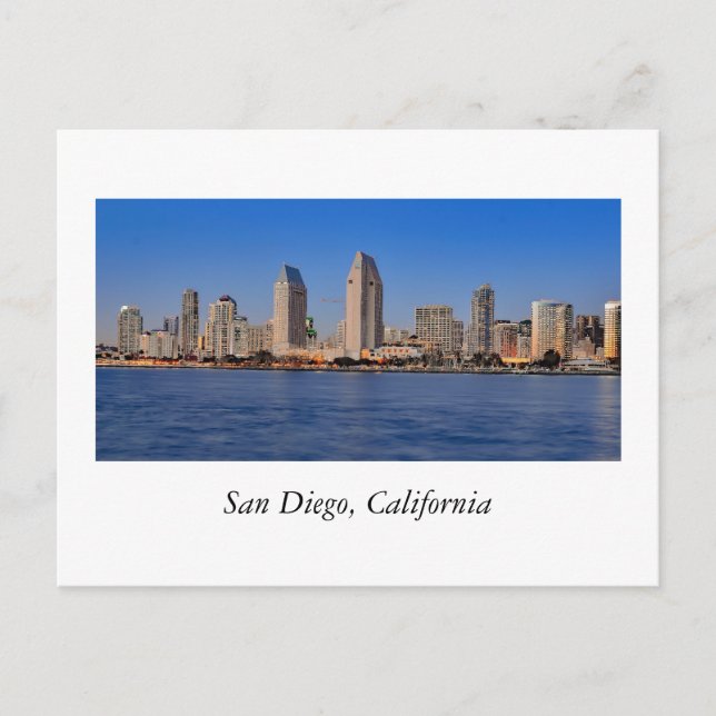 San Diego, California Postcard (Front)