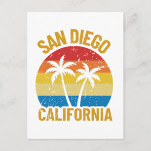 San Diego California Postcard