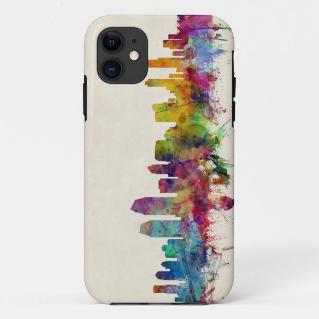 San Diego California Skyline Case-Mate iPhone Case (Back)