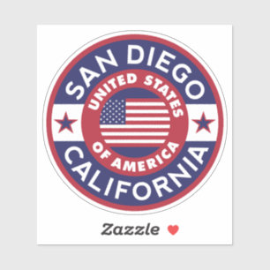 SAN DIEGO, California Sticker