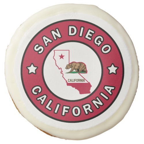 San Diego California Sugar Cookie