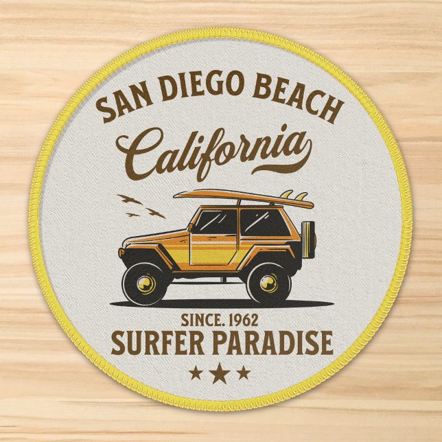 San Diego California Surfing Paradise Patch (Creator Uploaded)