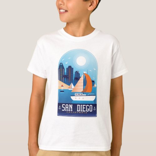San Diego California T_Shirt