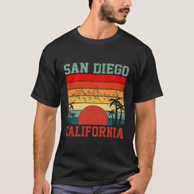 San Diego California T-Shirt (Front)