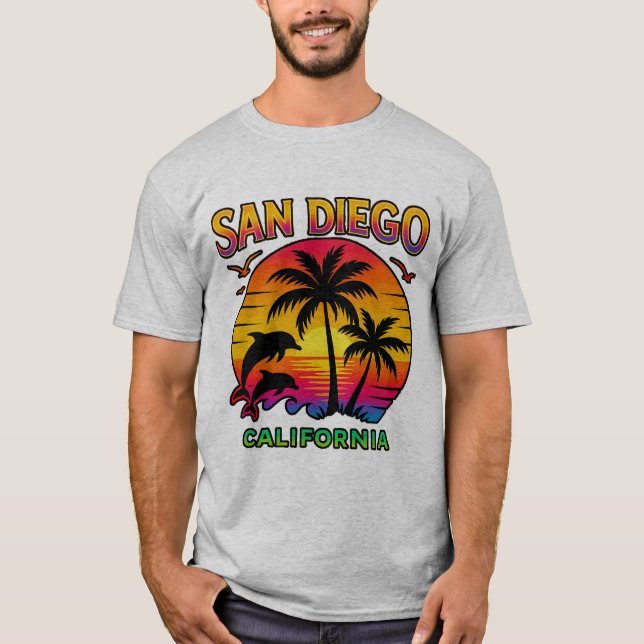 San Diego, California T-Shirt (Front)