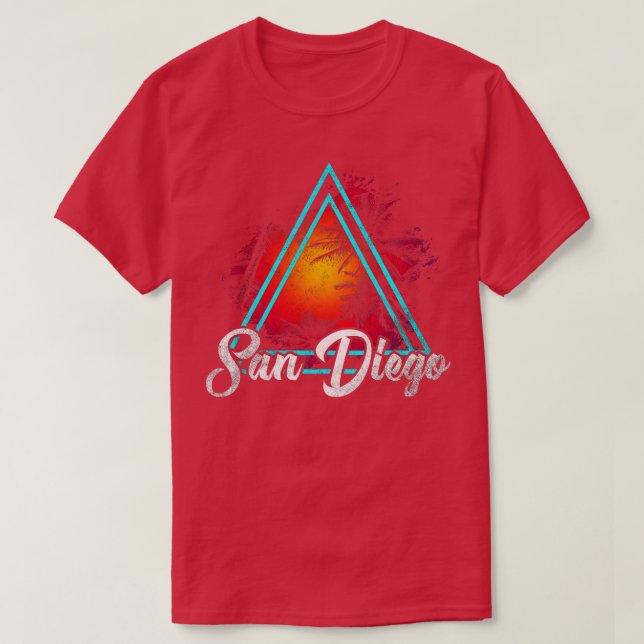 San Diego California T-Shirt (Design Front)