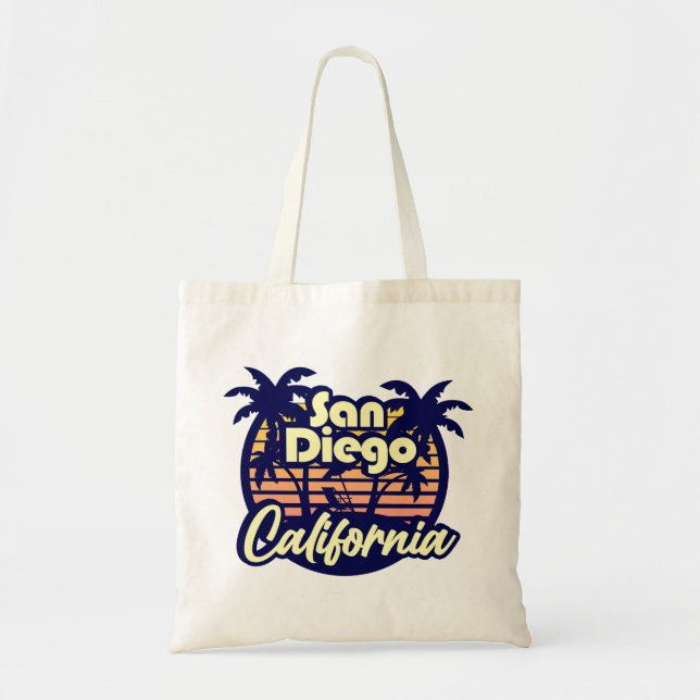 San Diego California Tote Bag (Front)