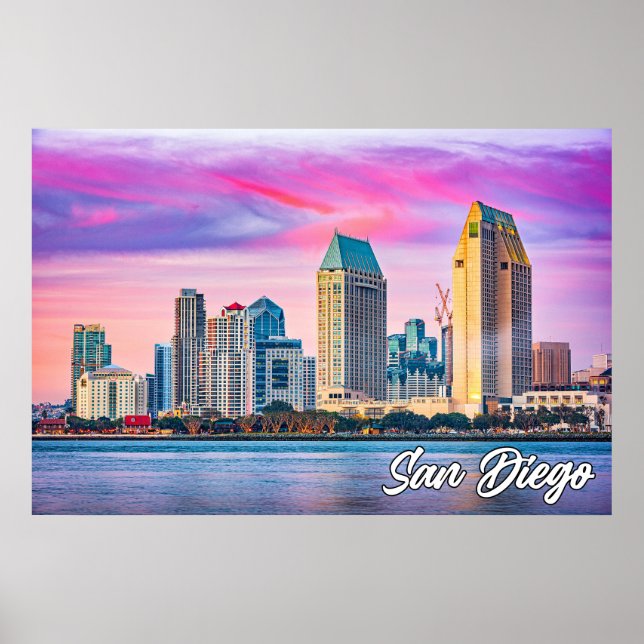 San Diego, California, United States Poster (Front)