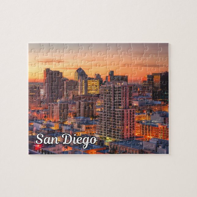 San Diego, California, USA Jigsaw Puzzle (Horizontal)
