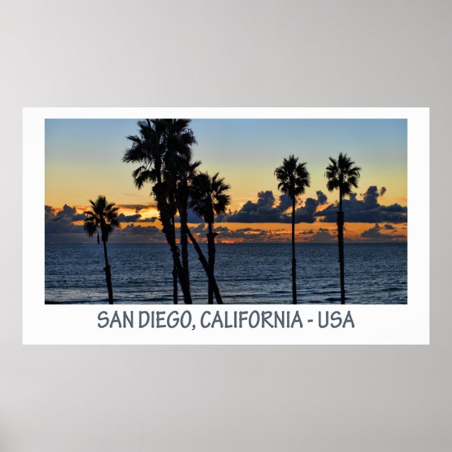 San Diego, California (USA) Poster (Front)