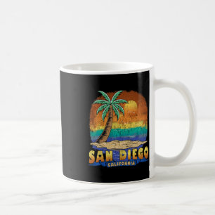 San Diego California Vintage Distressed Souvenir Coffee Mug