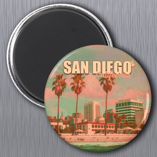 San Diego California Vintage Souvenirs 1950s Magnet (Creator Uploaded)