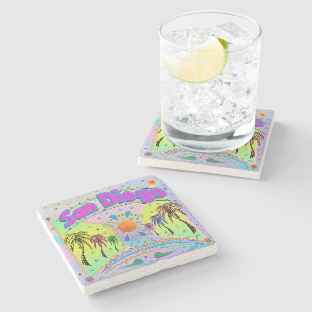 San Diego Calm Desire Coaster (Side)