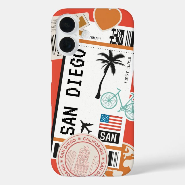 San Diego Case-Mate iPhone Case (Back)