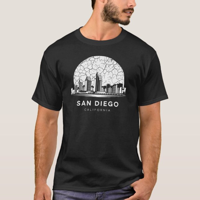 San Diego City California T-Shirt (Front)