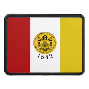 San Diego city flag Hitch Cover