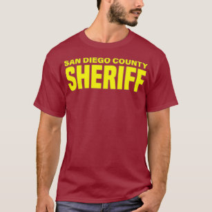 San Diego County California Sheriff Deputies T-Shirt