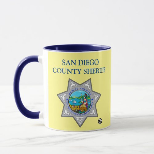 San Diego County Sheriff Mug