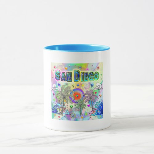 San Diego Deep Dream Mug