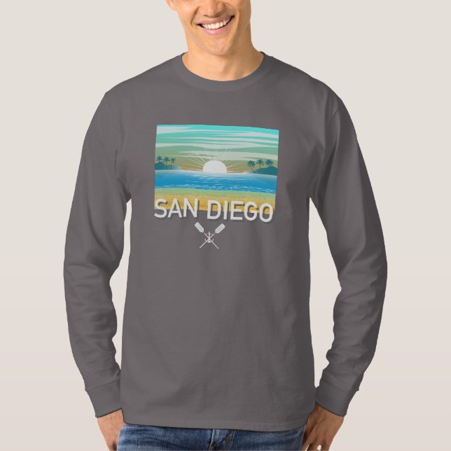 San Diego Design - Basic Long Sleeve T-Shirt (Front)