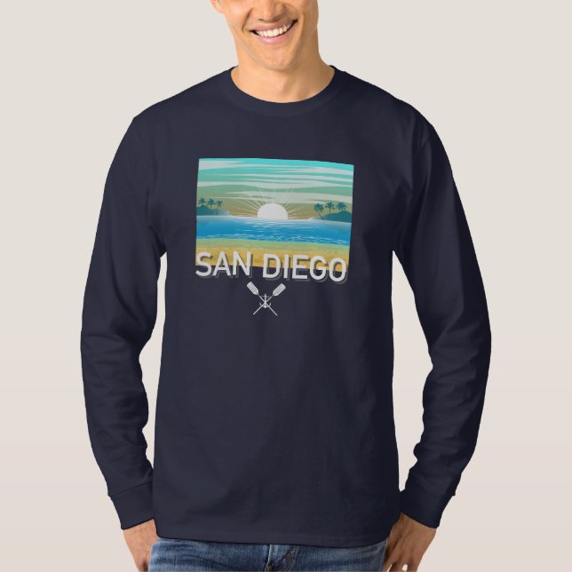 San Diego Design - Basic Long Sleeve T-Shirt (Front)
