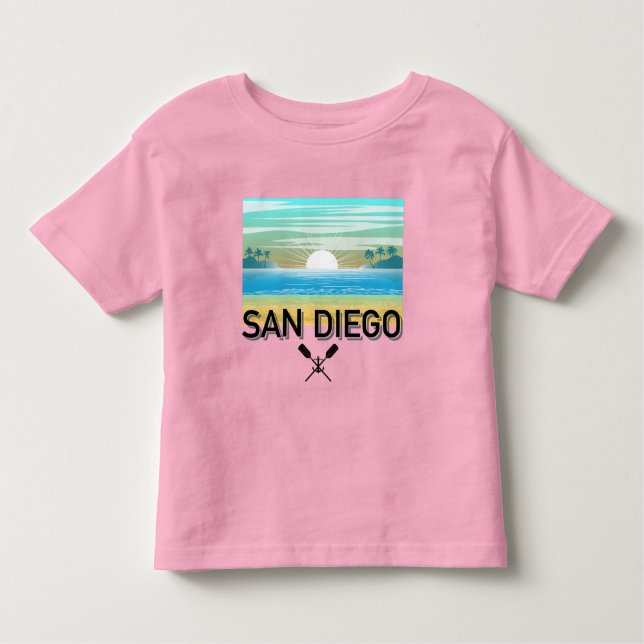 San Diego Design - Toddler Fine Jersey T-Shirt (Front)
