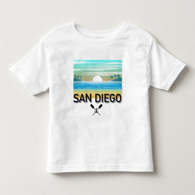 San Diego Design - Toddler Fine Jersey T-Shirt (Front)