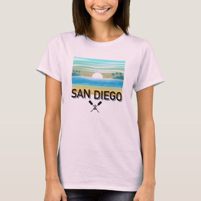 San Diego Design - Women's Basic T-Shirt (Front)