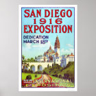 San Diego Exposition 1916 Poster