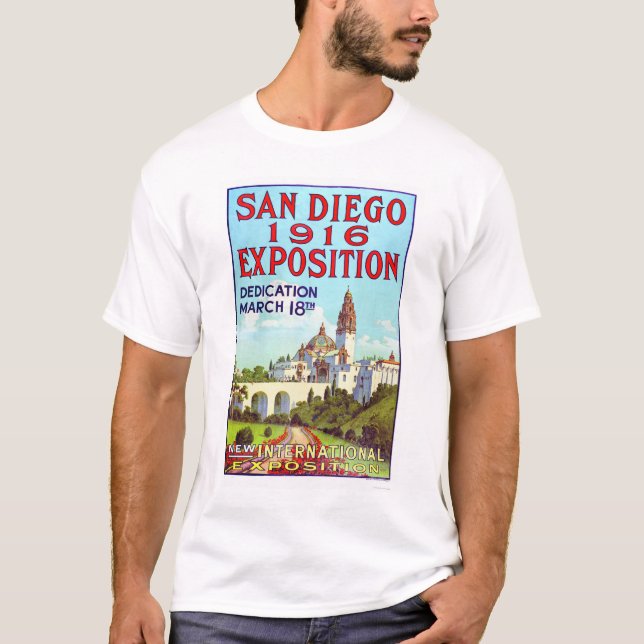 San Diego Exposition 1916 T-Shirt (Front)