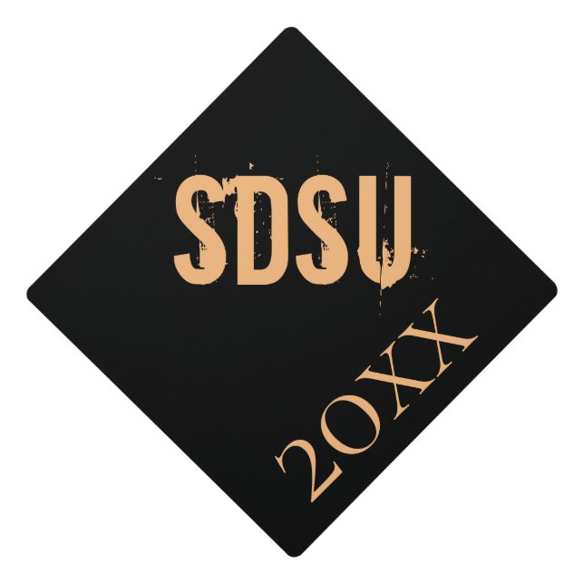 San Diego Graduation Cap Toppers (Front)