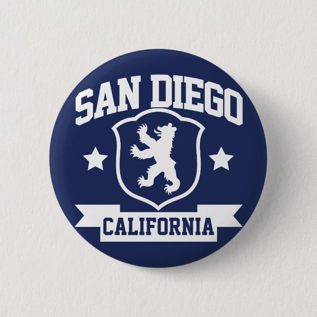 San Diego Heraldry Button (Front)