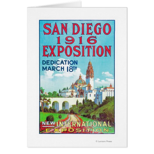 San Diego International Exposition Poster (Front)