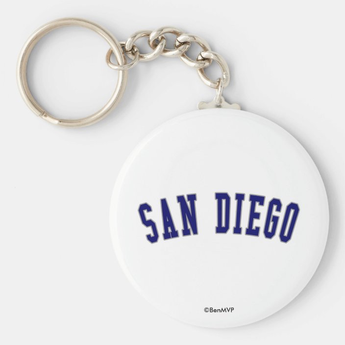 San Diego Key Chain