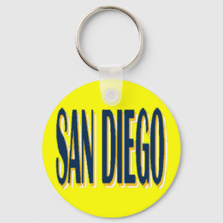 San Diego Keychain