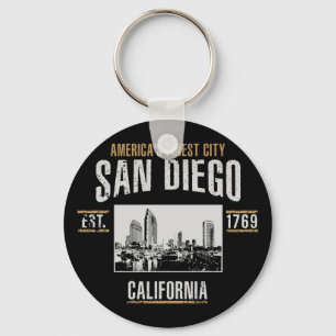 San Diego Keychain