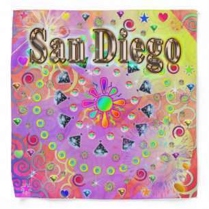 San Diego Lucky Golden Bandana