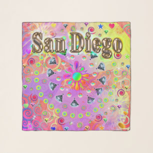 San Diego Lucky Golden Scarf