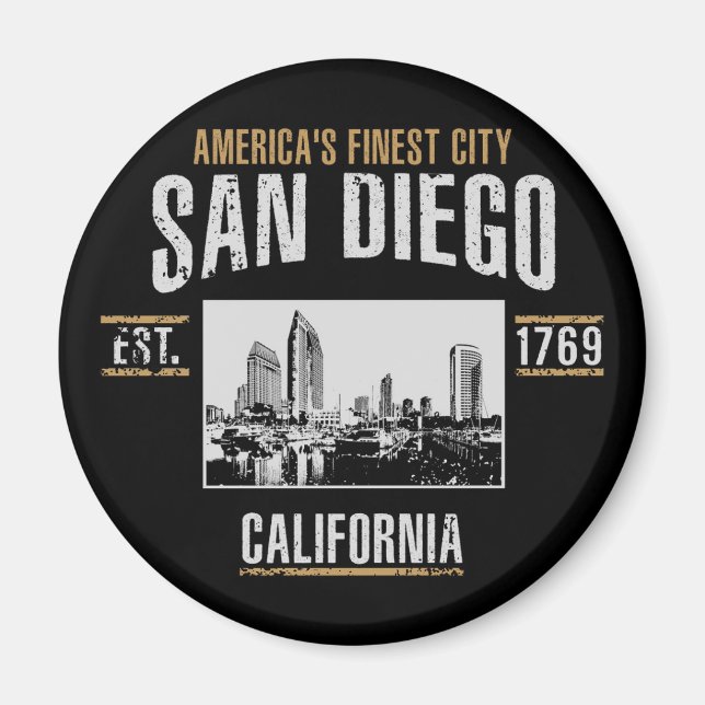 San Diego Magnet (Front)