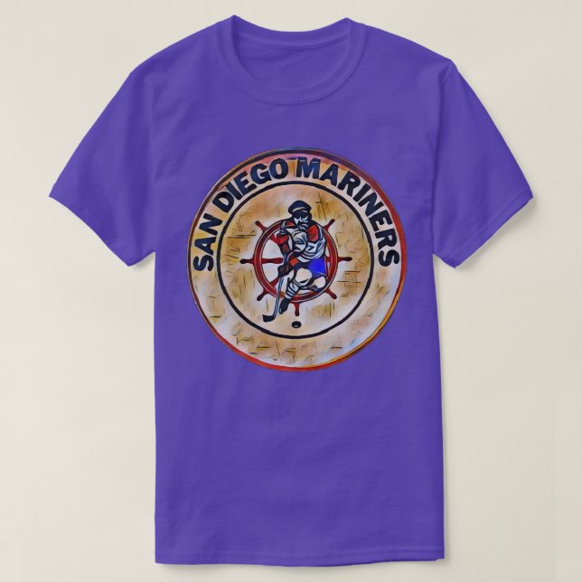 San Diego Mariners Hockey T-Shirt (Design Front)