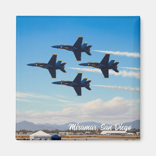 San Diego Miramar Air Show  Magnet (Front)